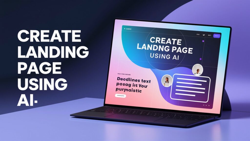 Create Beautiful Website & Landing Page Using AI Within 60 Seconds